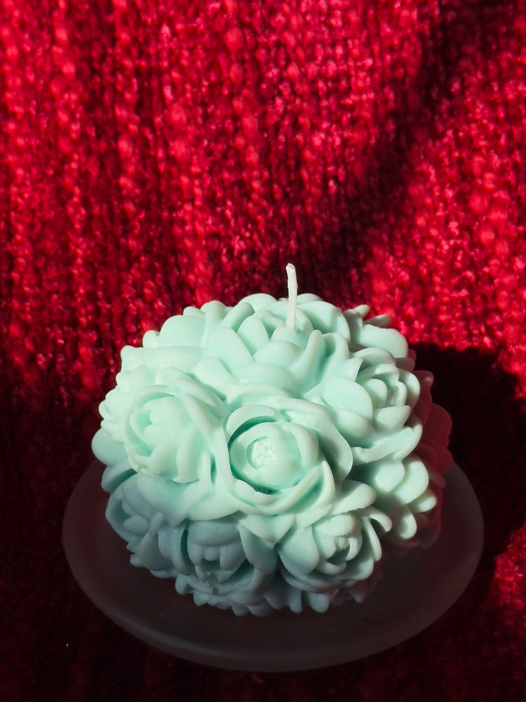 3D Rose Candle