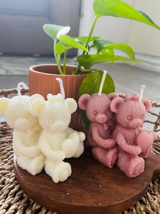 Snuggle Bears Candle